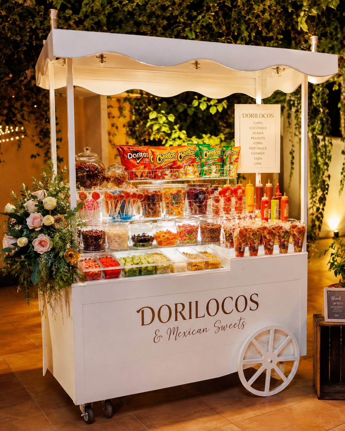 Carrito de dulces